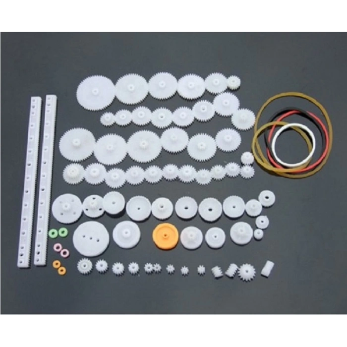 75 Parça Plastik Dişli Seti (DC Motor - Dıy - Hobi Seti)