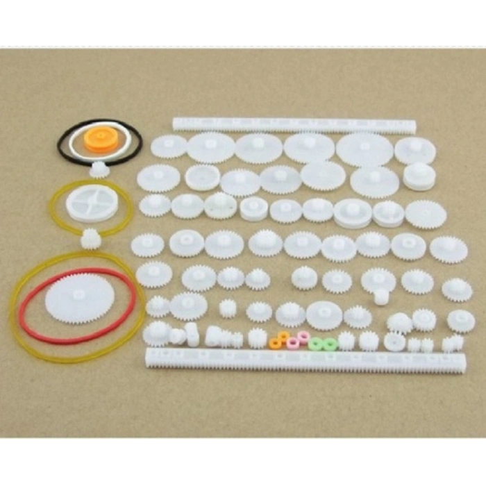 75 Parça Plastik Dişli Seti (DC Motor - Dıy - Hobi Seti)
