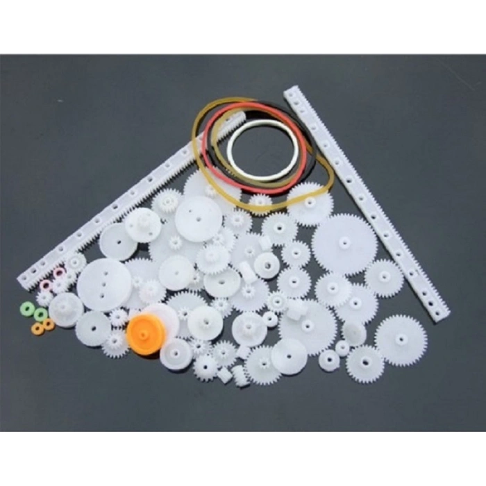 75 Parça Plastik Dişli Seti (DC Motor - Dıy - Hobi Seti)