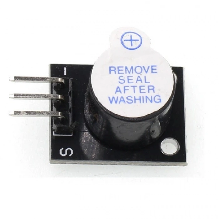 Aktif Buzzer Ses Modülü Arduino 5VDC 30mA 85Dba 10cm