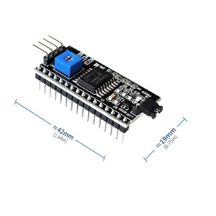 Arduino I2c Dönüştürücü Kartı Iıc I2c Arayüzü I2c Lcd Modülü