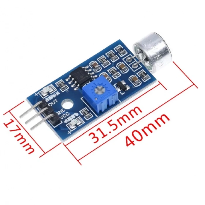 Arduino Ses Sensör Kartı Mikrofon Sensörü
