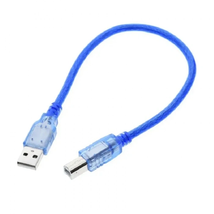 Arduino Uno - Mega Usb Kablo 30Cm Usb Yazıcı Kablosu