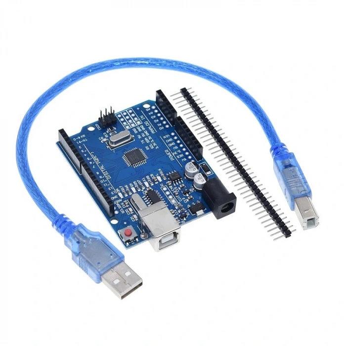 Arduino Uno R3 - Smd Klon (ch340 Çipli) - Usb Kablo Hediyeli