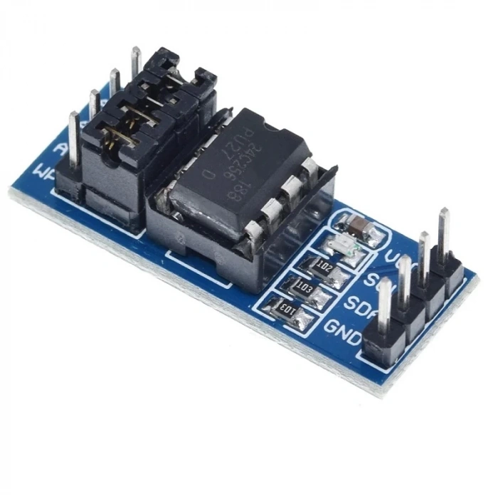 AT24C256 I2C IIC Arayüzü EEPROM Hafıza Modülü