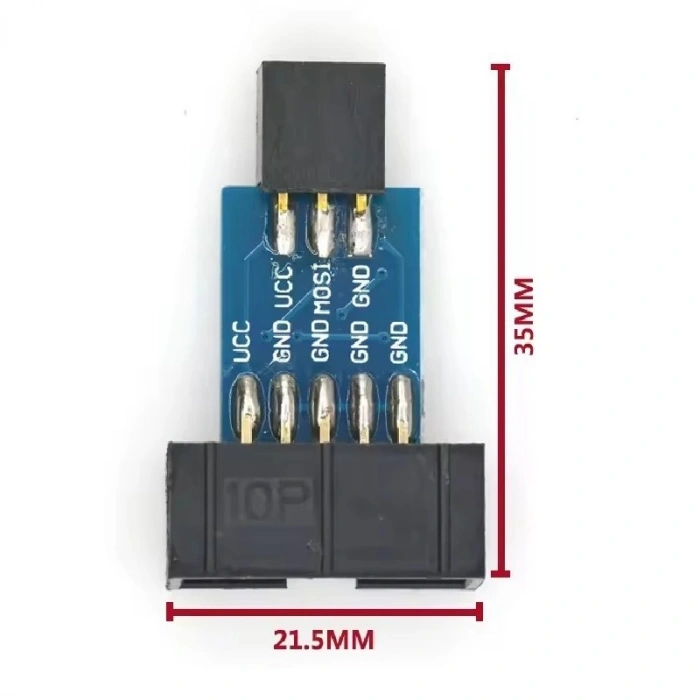 Atmel 10 Pin 6 Pin Çevirici