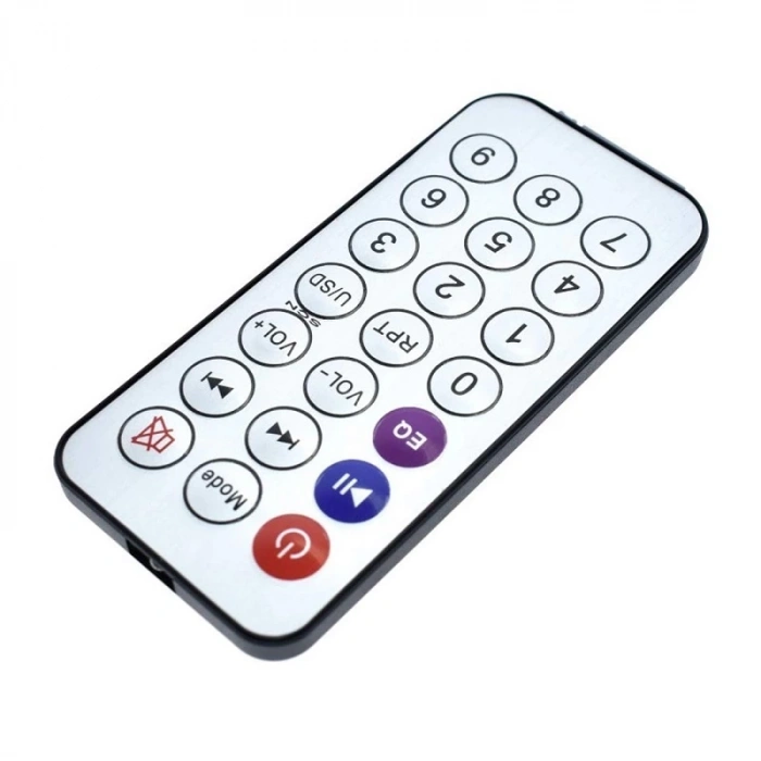 Bluetooth 4.1 Amplikatör Ses Müzik Mp3 Modülü-ır Uzaktan Kumandalı