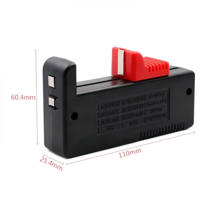 BT-168D Ekranlı Pil Voltaj Kapasite Test Cihazı 1.2V-4.8V ve 9V