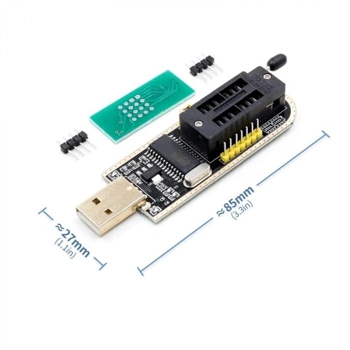 Ch341a Eeprom Flash Bios Programlayıcı Türkçe V1.34 Yazılımı As Programmer Yazılımı