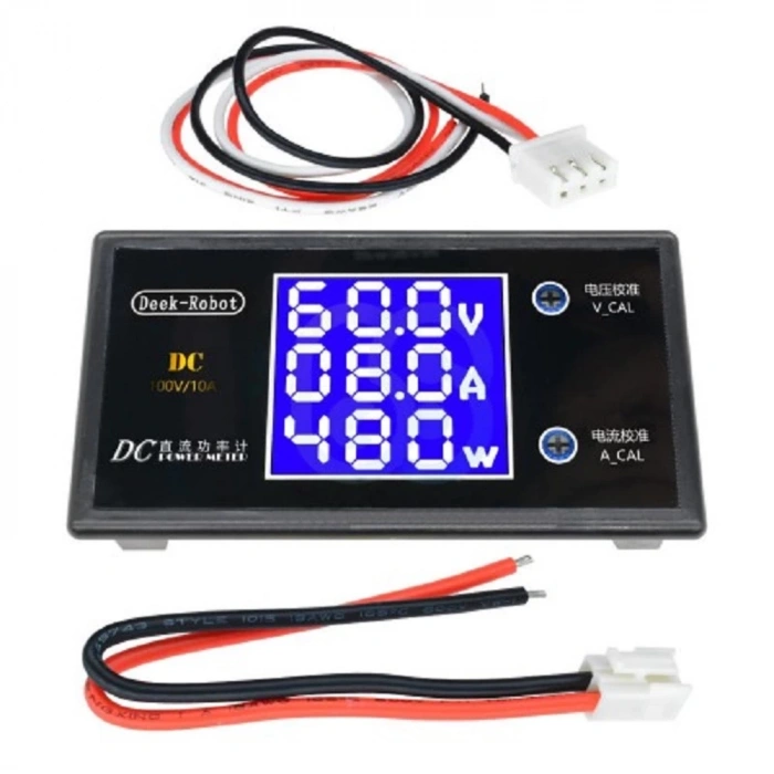 DC 0-100V 10A Digital Voltmetre Ampermetre Wattmetre