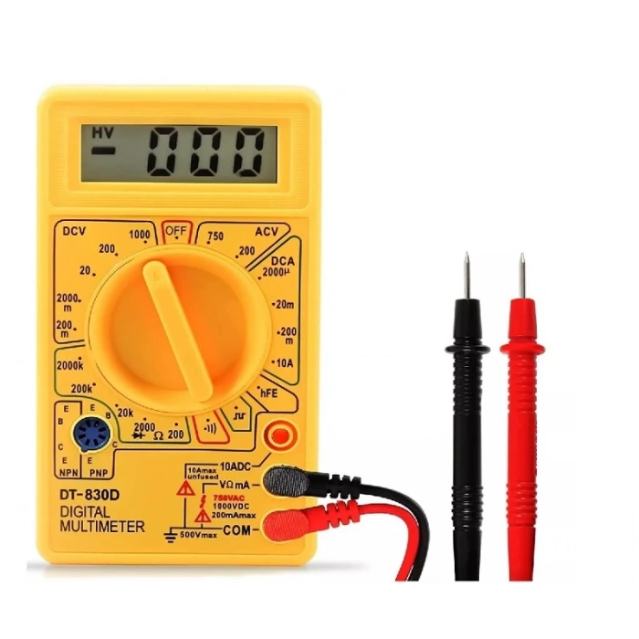 Dijital Ölçü Aleti DT - 830D Multimetre Avometre