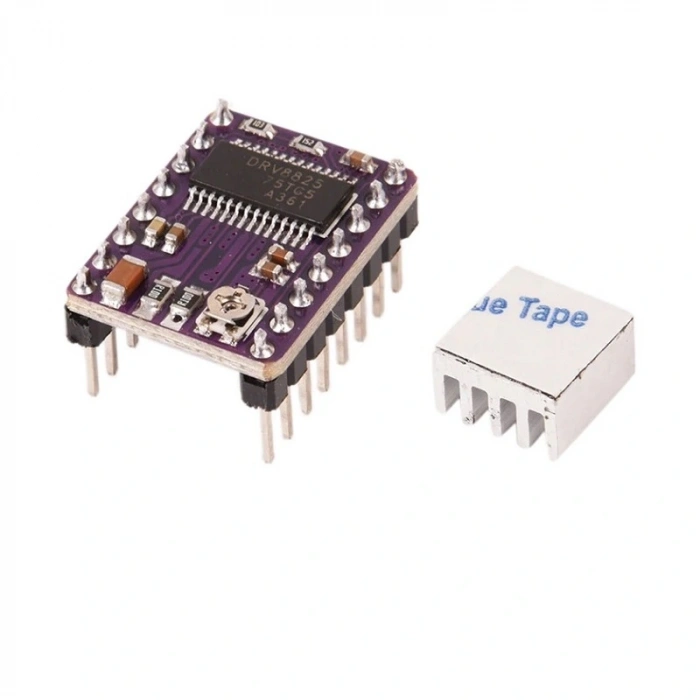 DRV8825 Step Motor Sürücü Modül Soğutucu 32 Adım 1.5A 3D Yazıcı Robot Cnc