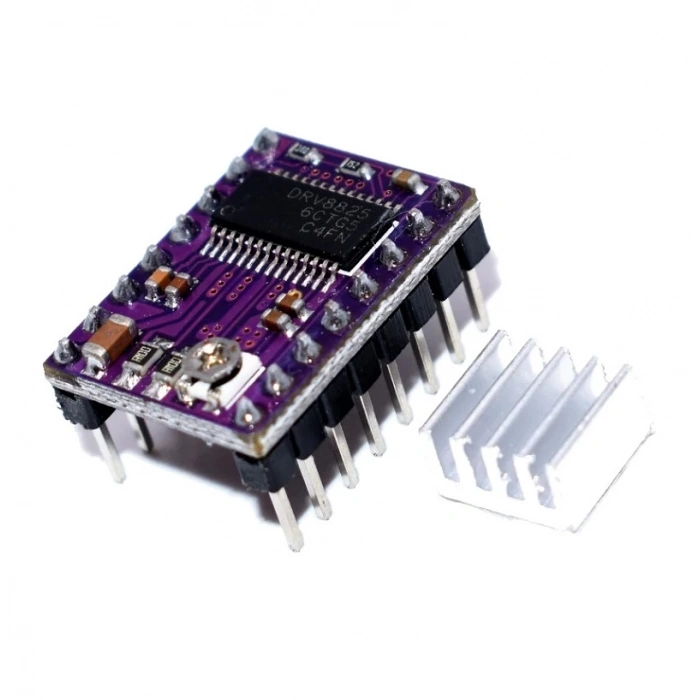 DRV8825 Step Motor Sürücü Modül Soğutucu 32 Adım 1.5A 3D Yazıcı Robot Cnc