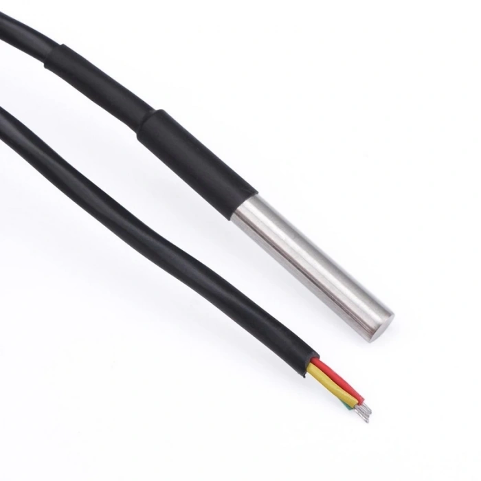 DS18B20 3 Metre Kablolu Dijital Sıcaklık Sensörü