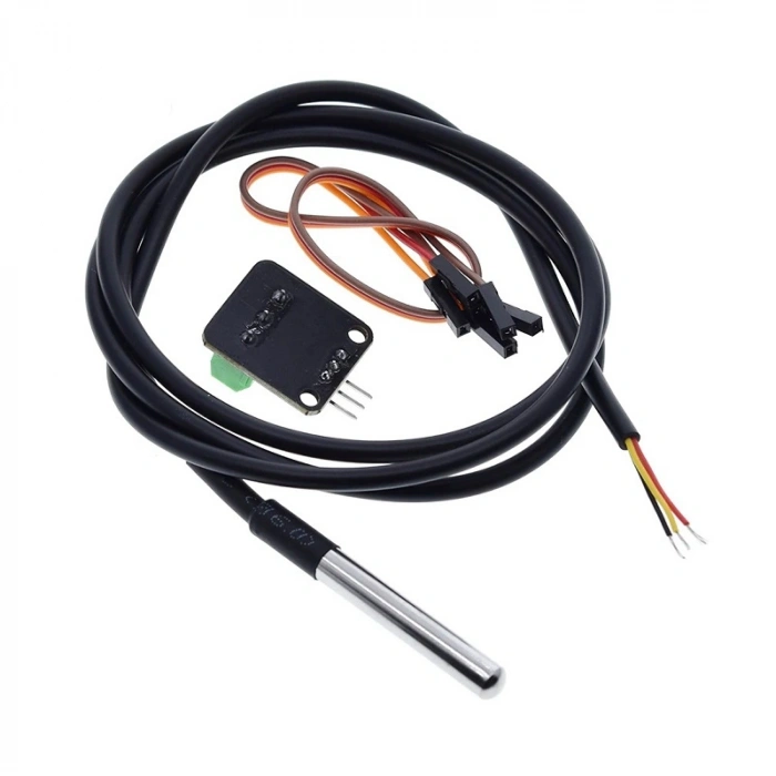 Ds18b20 Dijital Sıcaklık Sensörü Modülü 3-pin