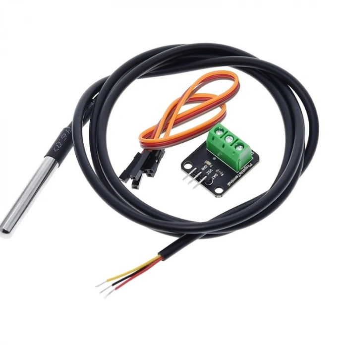 Ds18b20 Dijital Sıcaklık Sensörü Modülü 3-pin