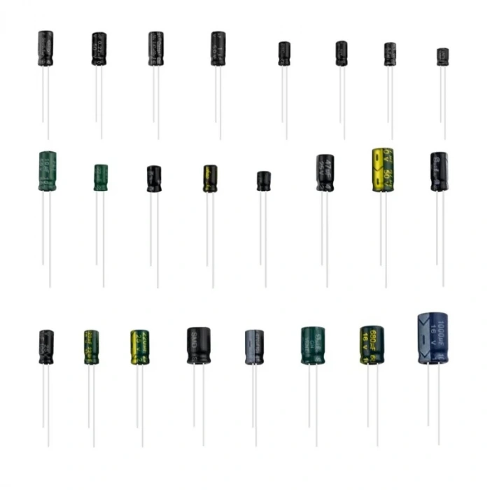 Elektrolitik Kondansatör Seti Kutuplu 500 Adet - Kutulu