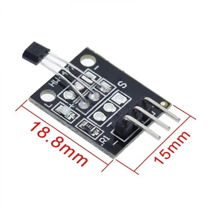 Hall Effect Mini Manyetik Algılama Sensörü
