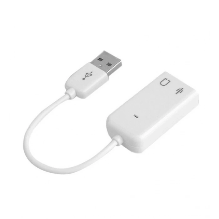 Harici Usb Ses Kartı 7+1 5HV2 3D Sound Bilgisayar Laptop External Sound Card