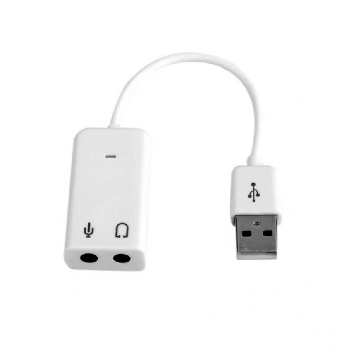 Harici Usb Ses Kartı 7+1 5HV2 3D Sound Bilgisayar Laptop External Sound Card