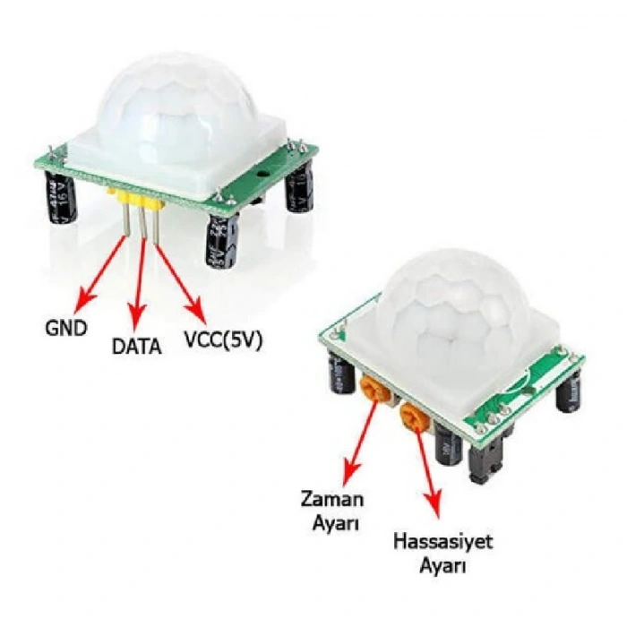 HC-SR501 PIR Haraket Algılama Sensor Modülü