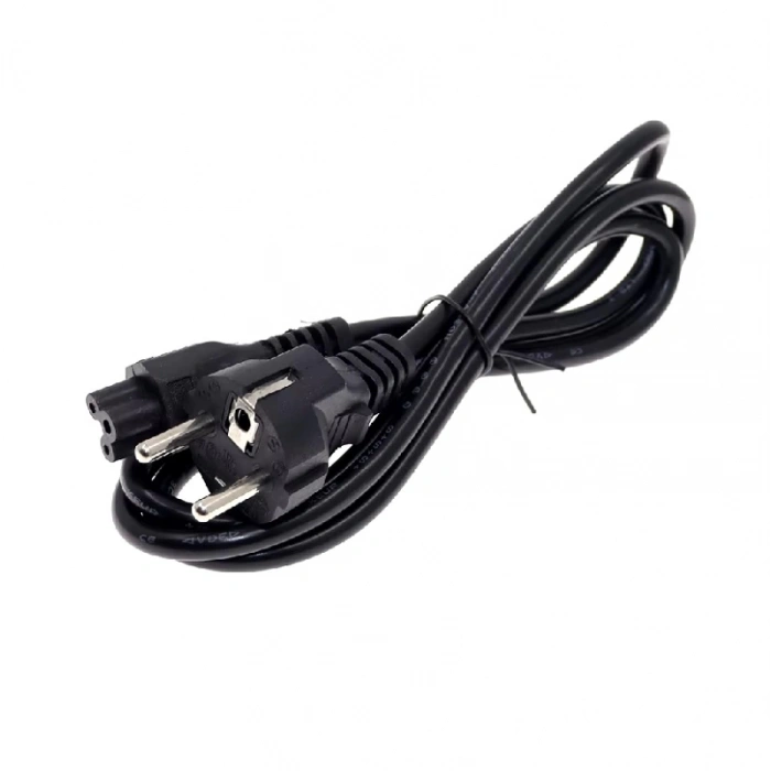 Laptop Adaptör Güç Elektrik Kablosu Yonca Power Kablo - 1.5 Metre