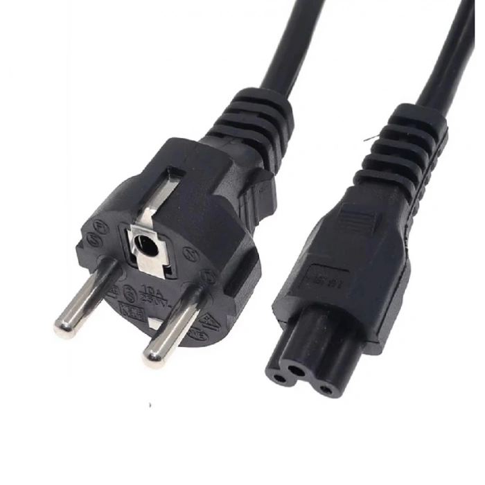 Laptop Adaptör Güç Elektrik Kablosu Yonca Power Kablo - 1.5 Metre