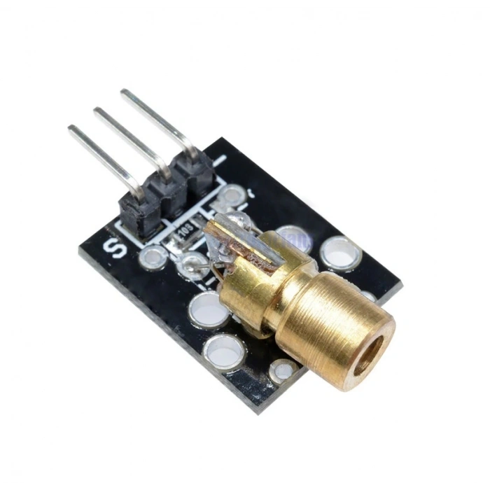 Lazer Sensör Modülü KY-008 Arduino - 650nm 5V 5mW