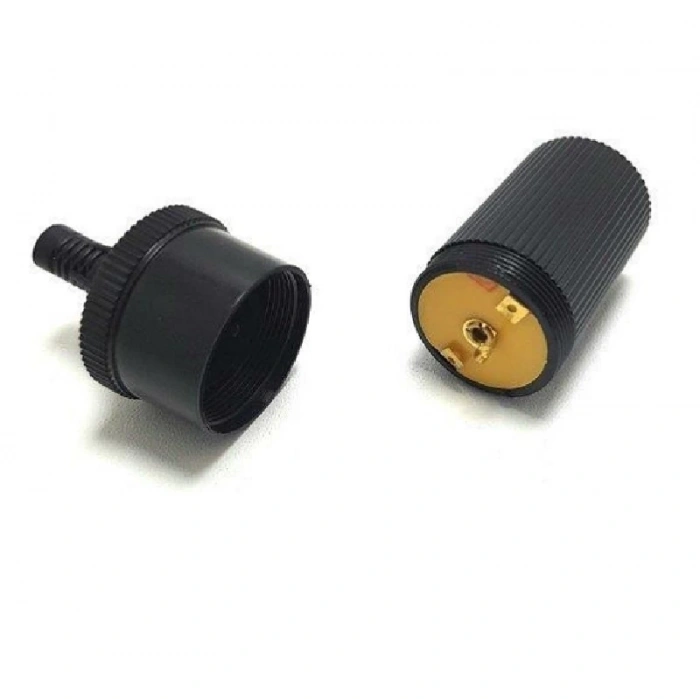 Lehimlenebilir Seyyar Dişi Çakmak Fişi (IC-246B-2)