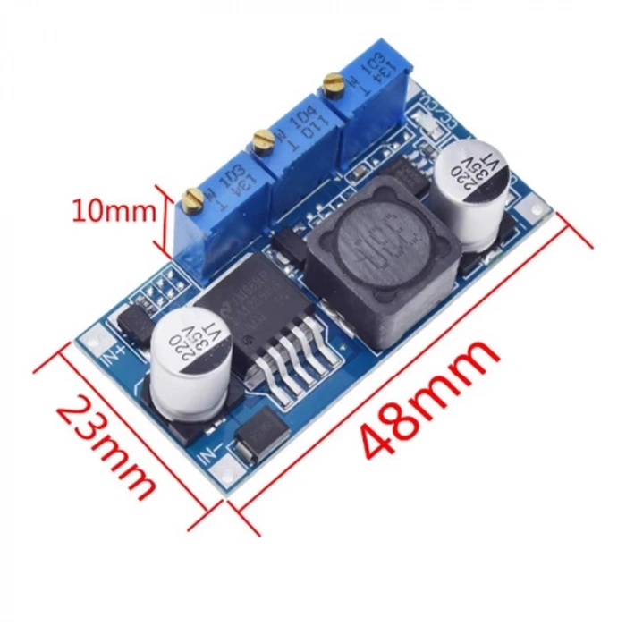LM2596 Acav Pil Şarj Modülü Voltaj Düşürücü