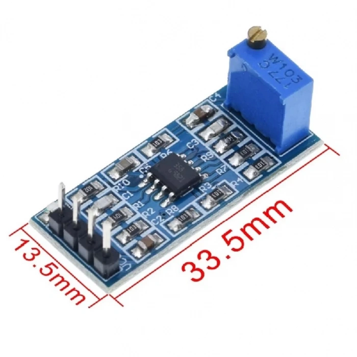 LM358 100X Sinyal Yükselteç Modülü