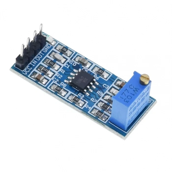 LM358 100X Sinyal Yükselteç Modülü