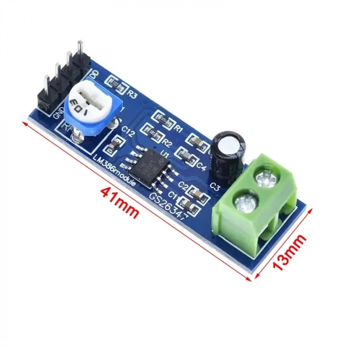 LM386 Ses Kuvvetlendirici Modül