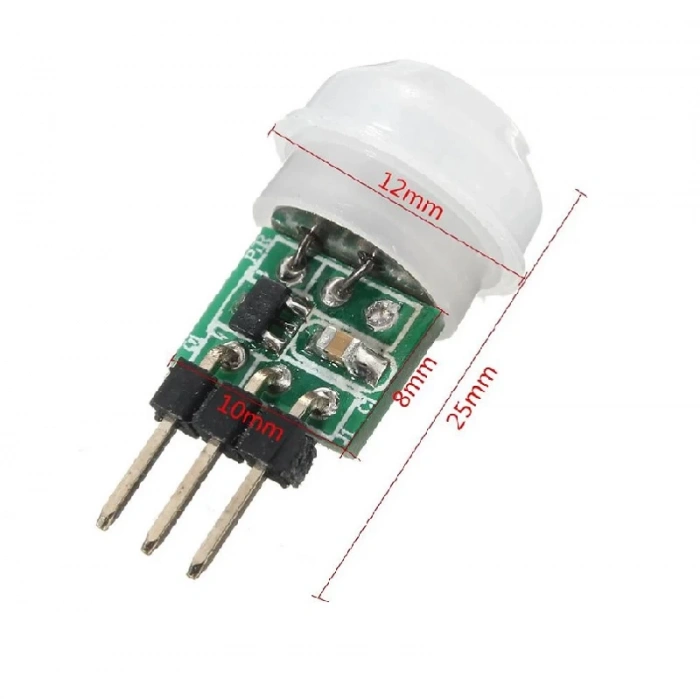 Mini Pır Hareket Sensör Modülü AM312 - AS312