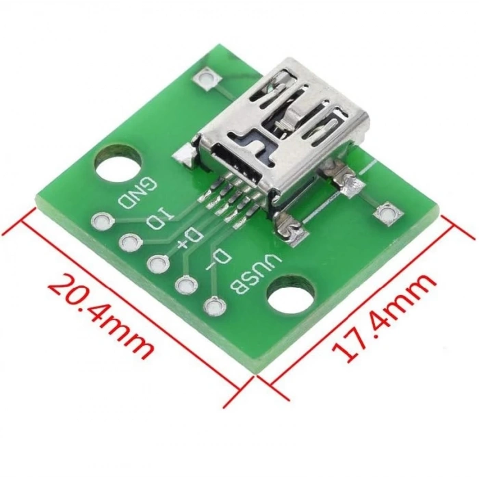 Mini Usb Dip Çevirici Pcb