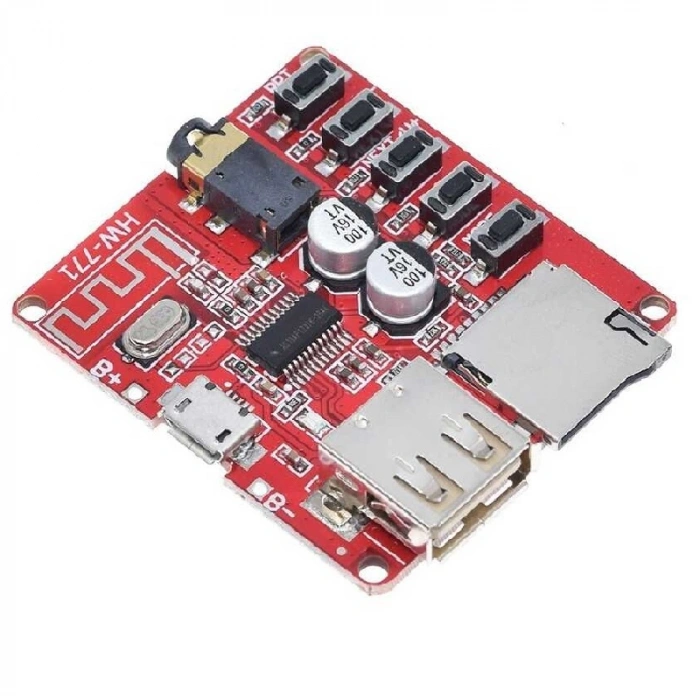 MP3 Bluetooth Amfi Devresi SD Kart + USB