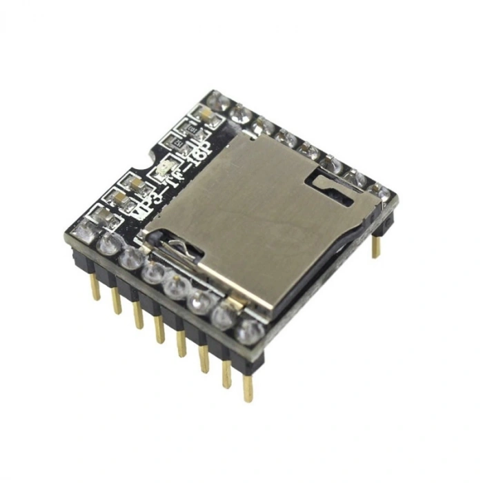 Mp3-tf-16p Mini Mp3 Player Modülü Wav Ses Çalma Oynatıcı Micro Sd