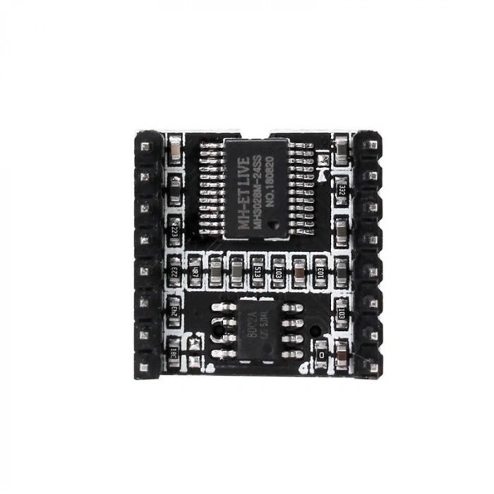 Mp3-tf-16p Mini Mp3 Player Modülü Wav Ses Çalma Oynatıcı Micro Sd