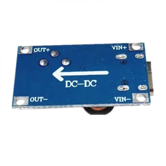 MT3608 Type C Usb 28V 2A DC Boost Modül Ayarlanabilir Voltaj Yükseltici Güç Kaynağı Step Up Dc