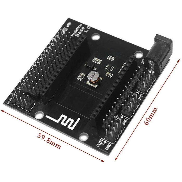 NodeMCU LoLin ESP8266 Base Shield - NodeMCU CH340
