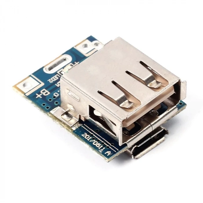Powerbank Devresi - Lityum Pil Şarj - 5V 1A USB Boost Modül Lion