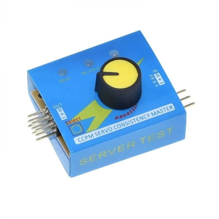 Servo Motor Tester (3 Kanal Dijital Multi Servo Esc Test Cihazı)