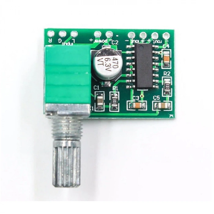 Ses Ayar Potlu Pam8403 5v Mini Ses Yükseltici Class D 2x3w Amfi