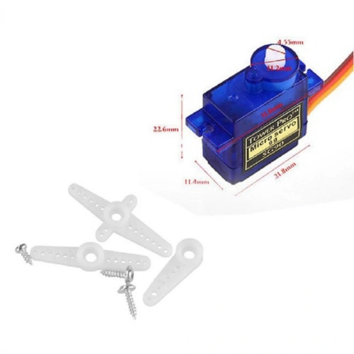 SG90 SERVO RC Mini MOTOR - 180 DERECE Arduino Raspberry