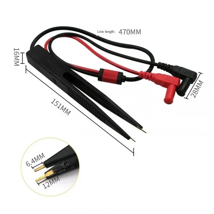 Smd Test Probu Direnç Kapasite Bobin Diyot Multimetre Avometre