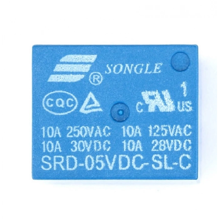 Songle 250V 10A SRD-12VDC-SL-C 5V DC Röle 5 Pin