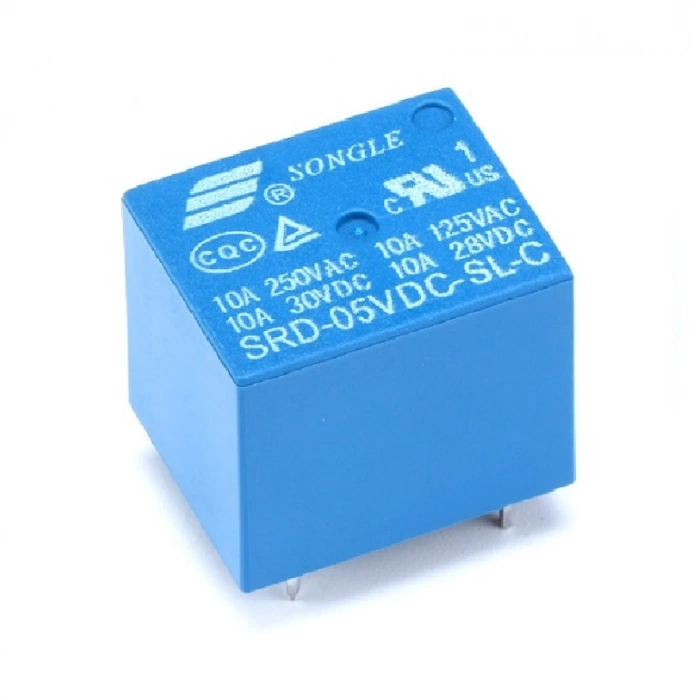 Songle 250V 10A SRD-12VDC-SL-C 5V DC Röle 5 Pin