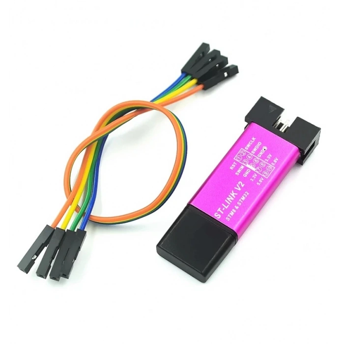 ST-Link V2 Mini St Programlayıcı – Metal Kasa