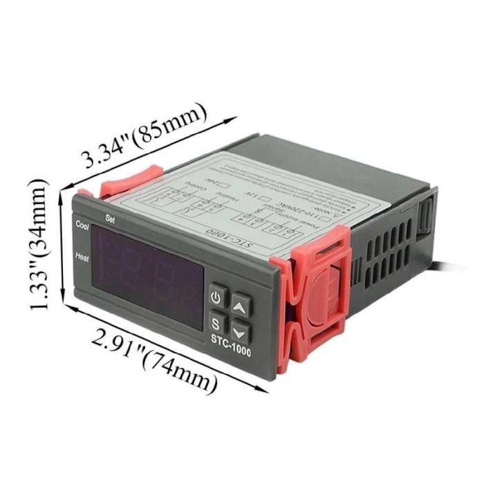 STC-1000 Sıcaklık Termostatı 12V