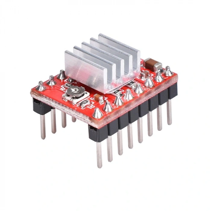 Step Motor Sürücü Kartı A4988 Soğutuculu